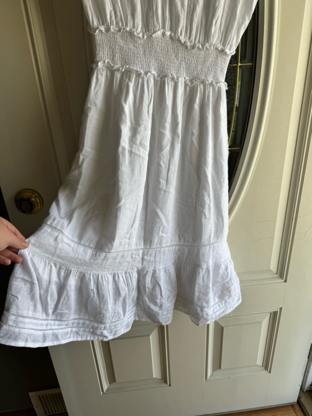 Rails Ashlyn Stripe Linen Blend Dress Size Small - Picture 5 of 6